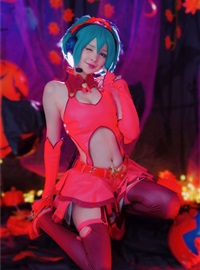 064 Hidori Rose - Miku Halloween Devil cosplay by Hidori Rose(10)